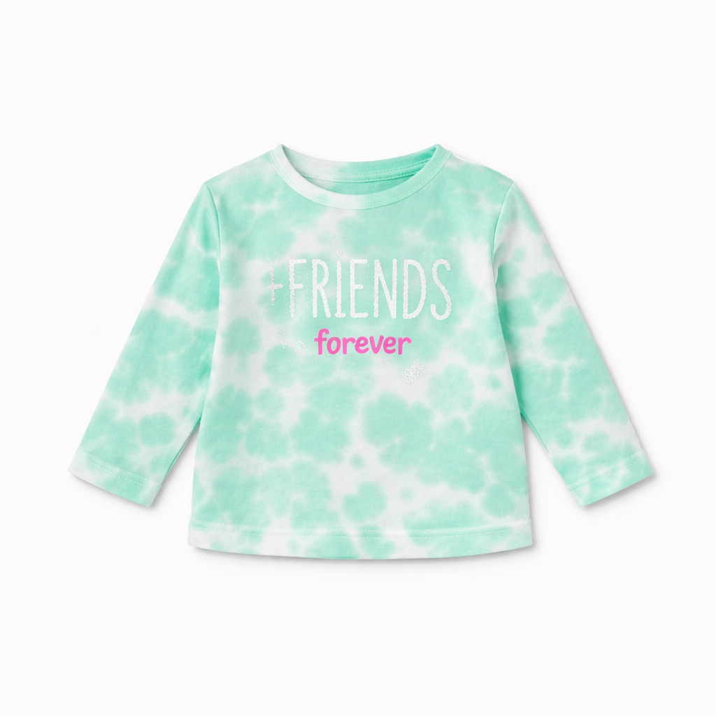 tye n dye green full sleeve shirt (Last Chance)