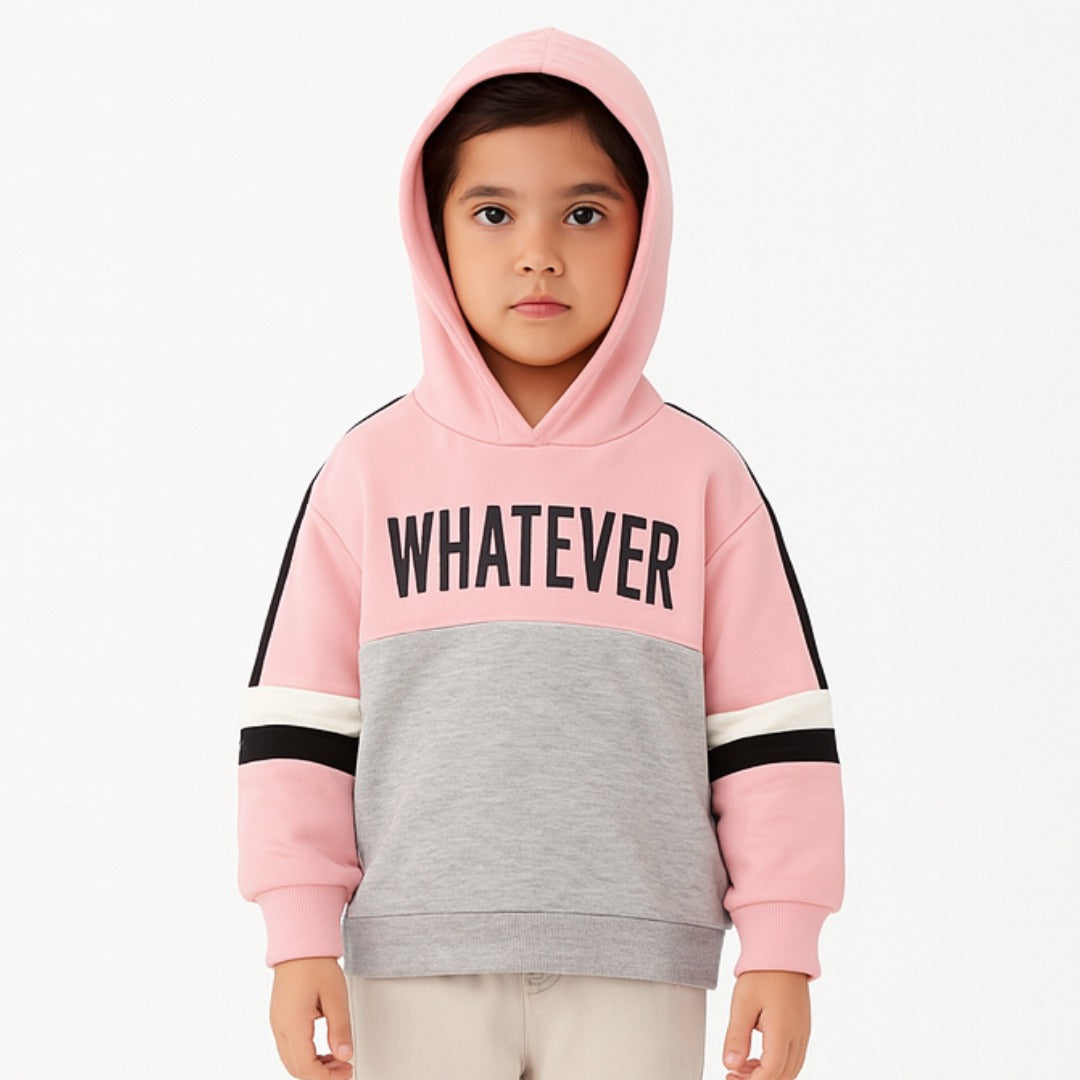 girls whatever hoody