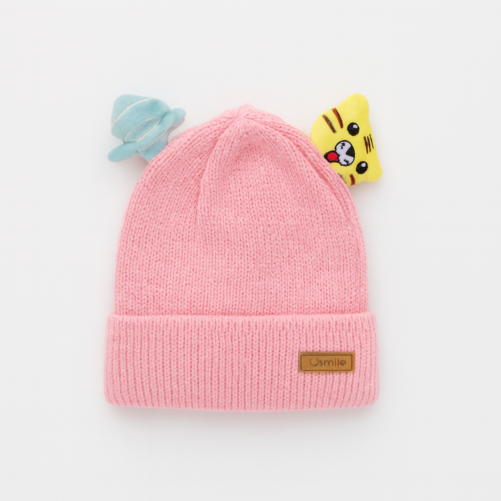 Pink cartoon cap