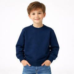 Dark blue basic sweat shirt