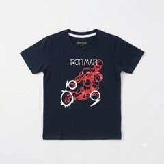 Boys black Iron Man T-Shirt