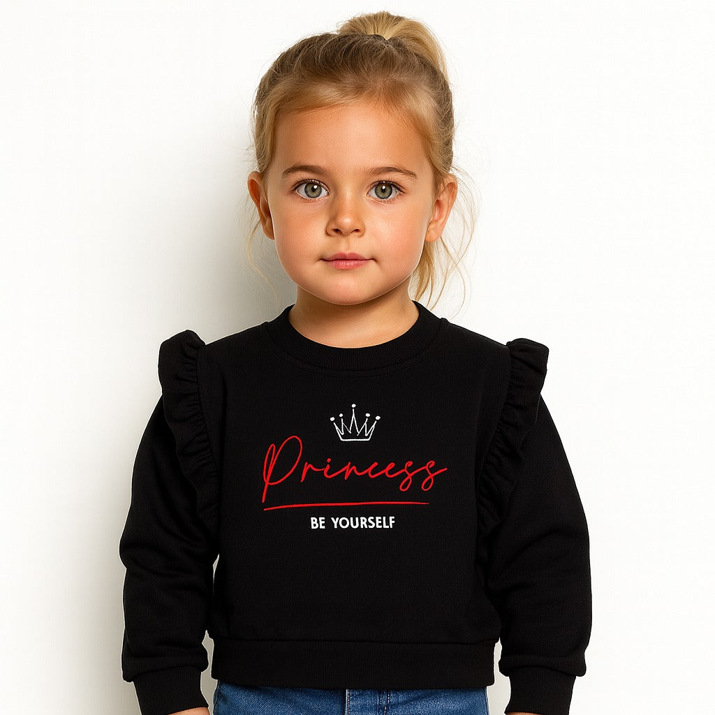 Girls princess sweatshirt