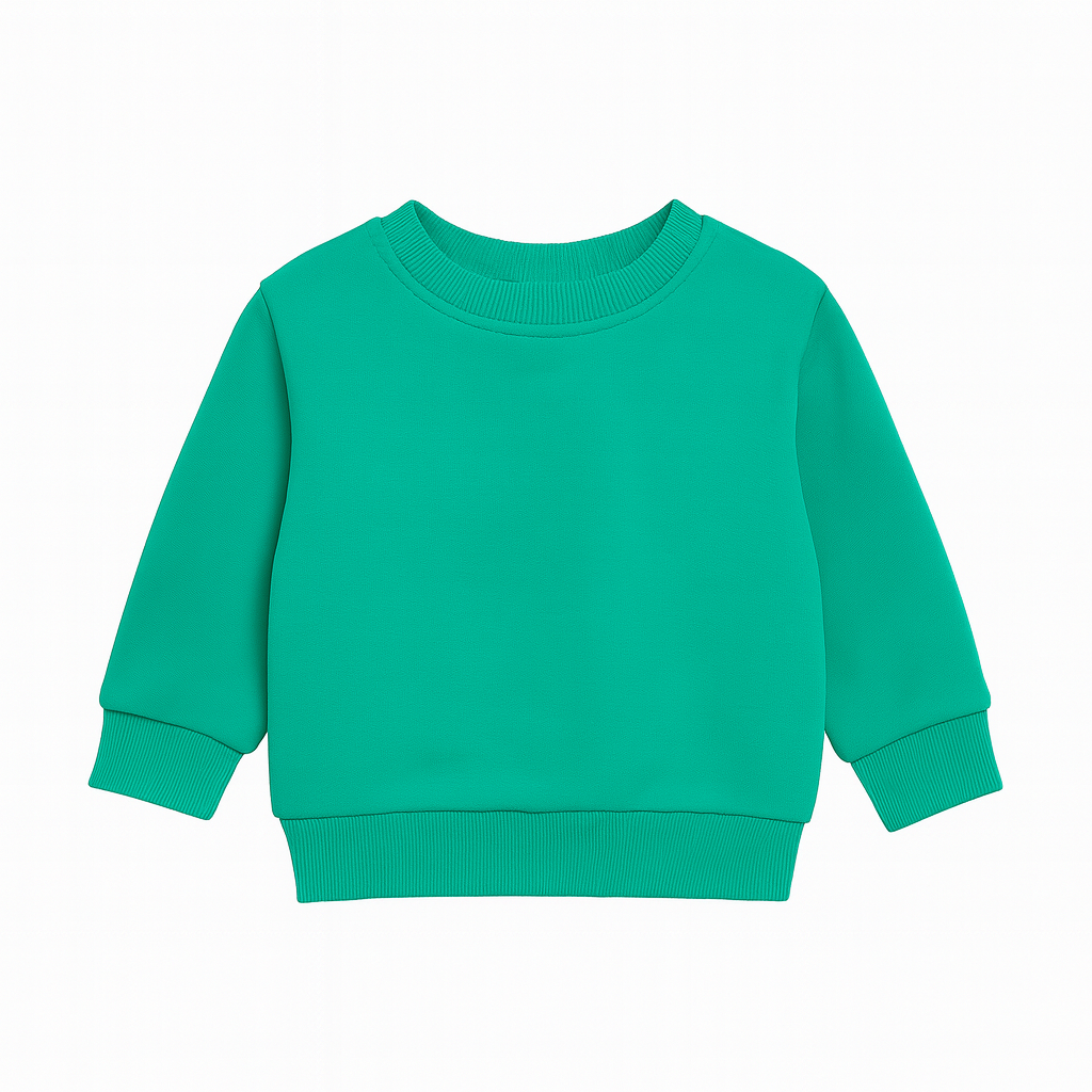 Green flees sweat shirt