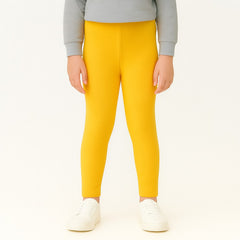 girls light yellow trouser