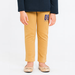 Girls 08 camel color trouser (Last Chance)