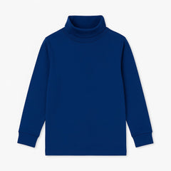 Midnight blue high neck