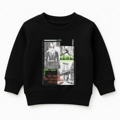 Boys black spiderman sweatshirt