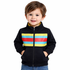 Boys rainbow zipper