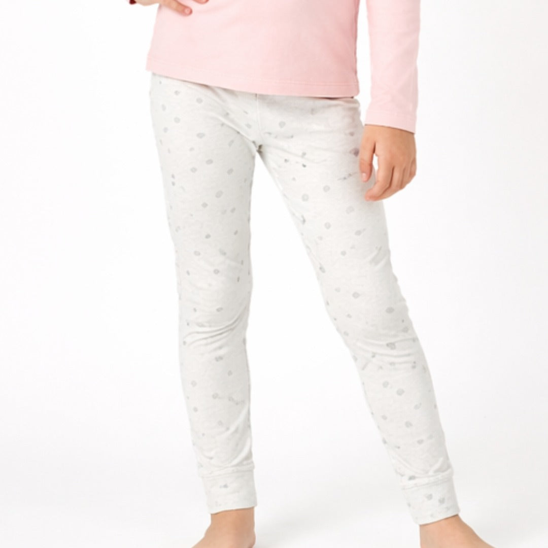 Girls printed Polka tights.