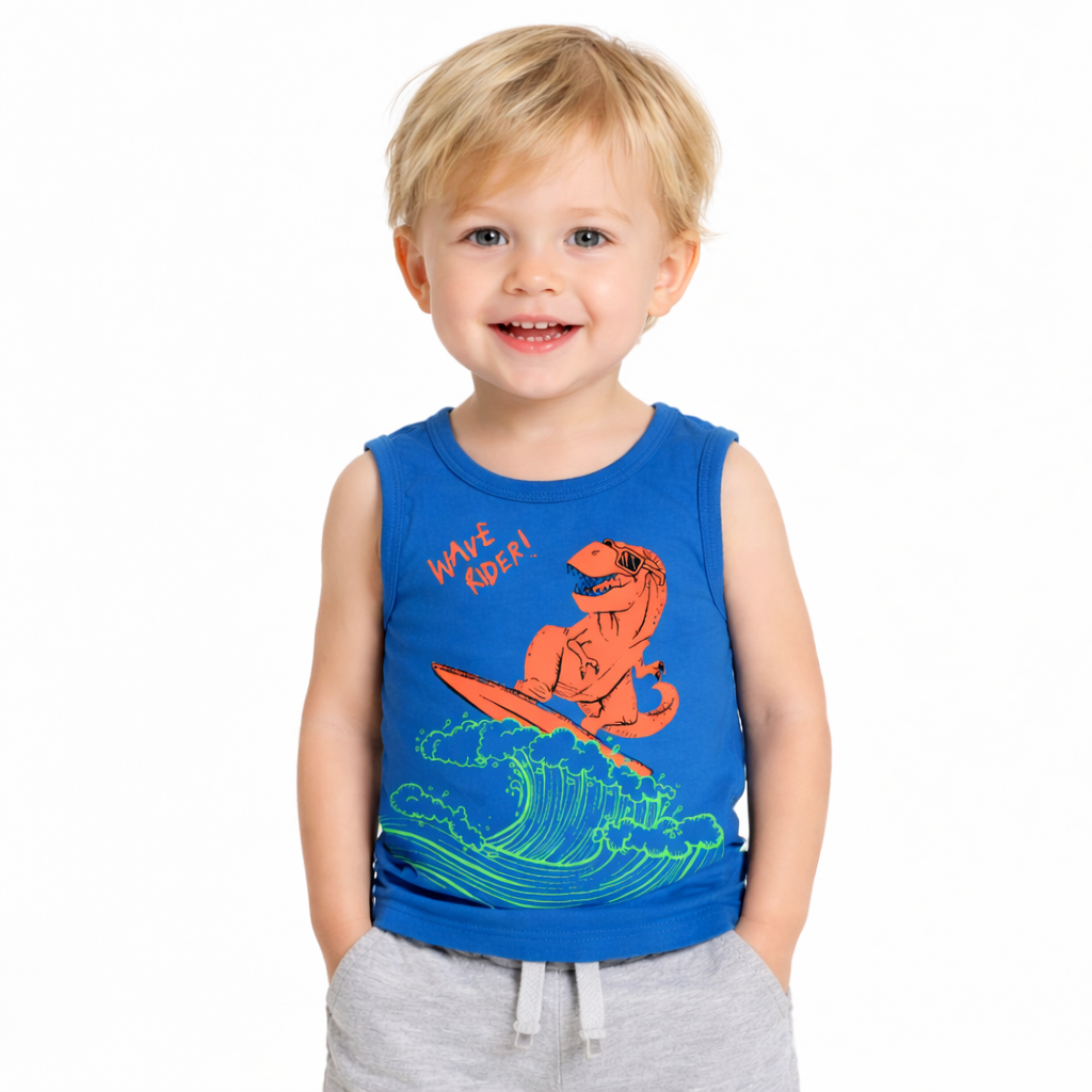Boys blue dino Sando (Last Chance)