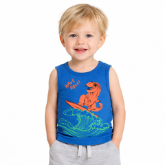 Boys blue dino Sando (Last Chance)