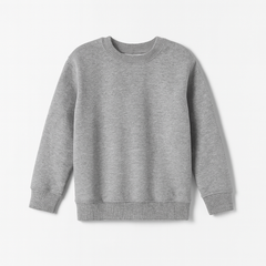 Gray basic sweat shirt