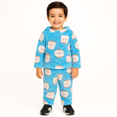 Boys sponge rabbit wool tracksuit