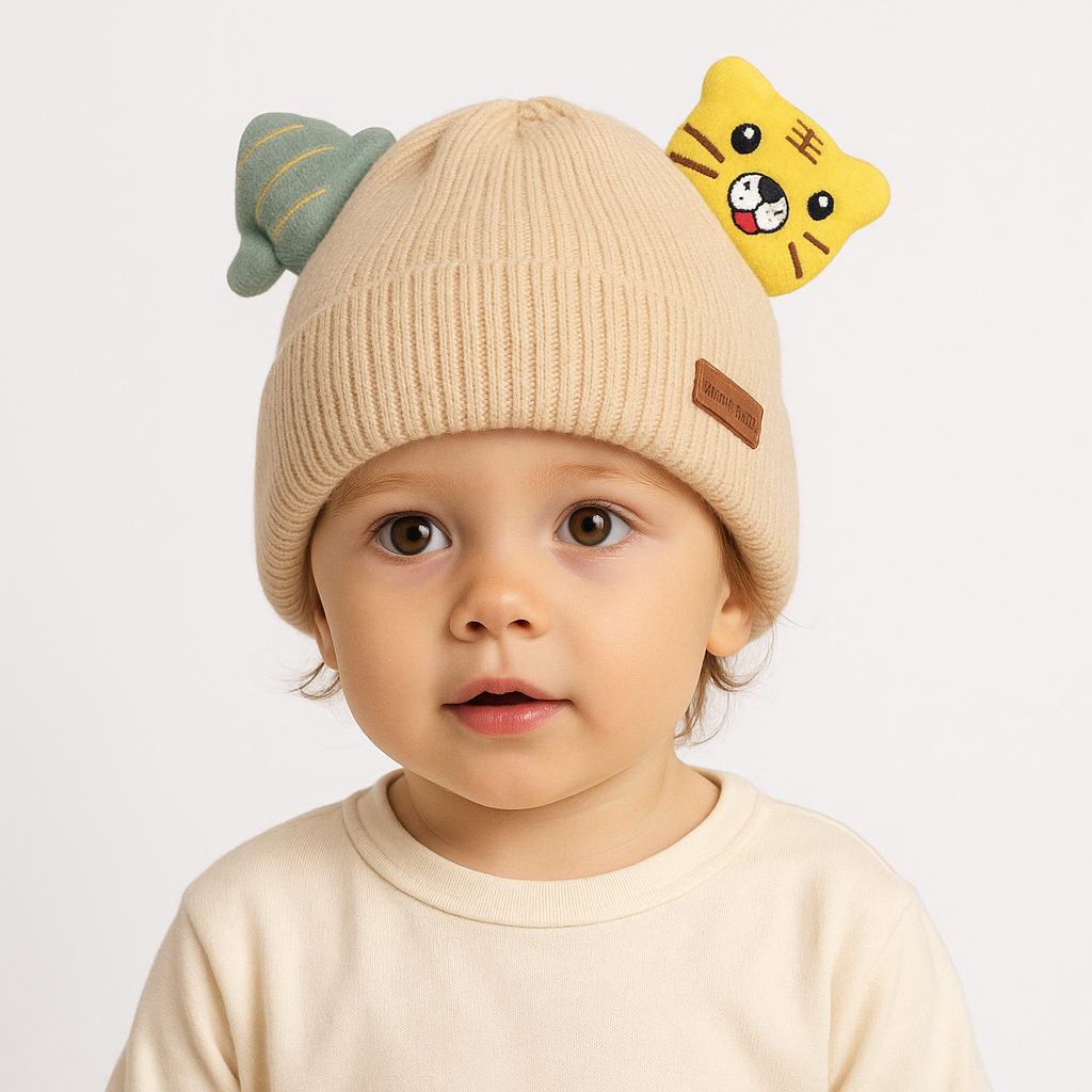 Off white cartoon cap