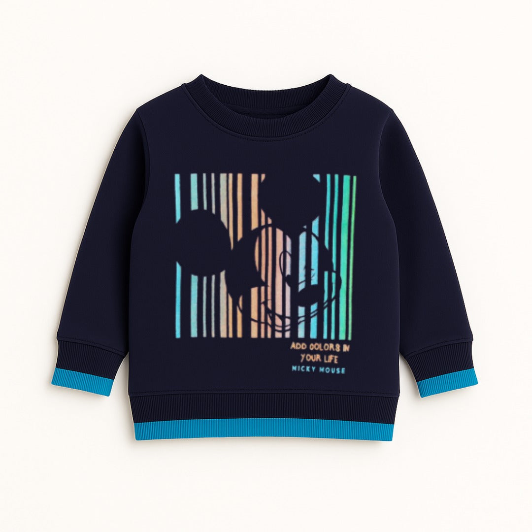 Boys blue Micky mouse sweatshirt