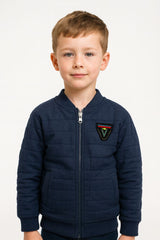 boys blue zipper