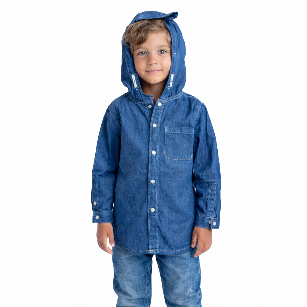 Boys denim hood (Last Chance)