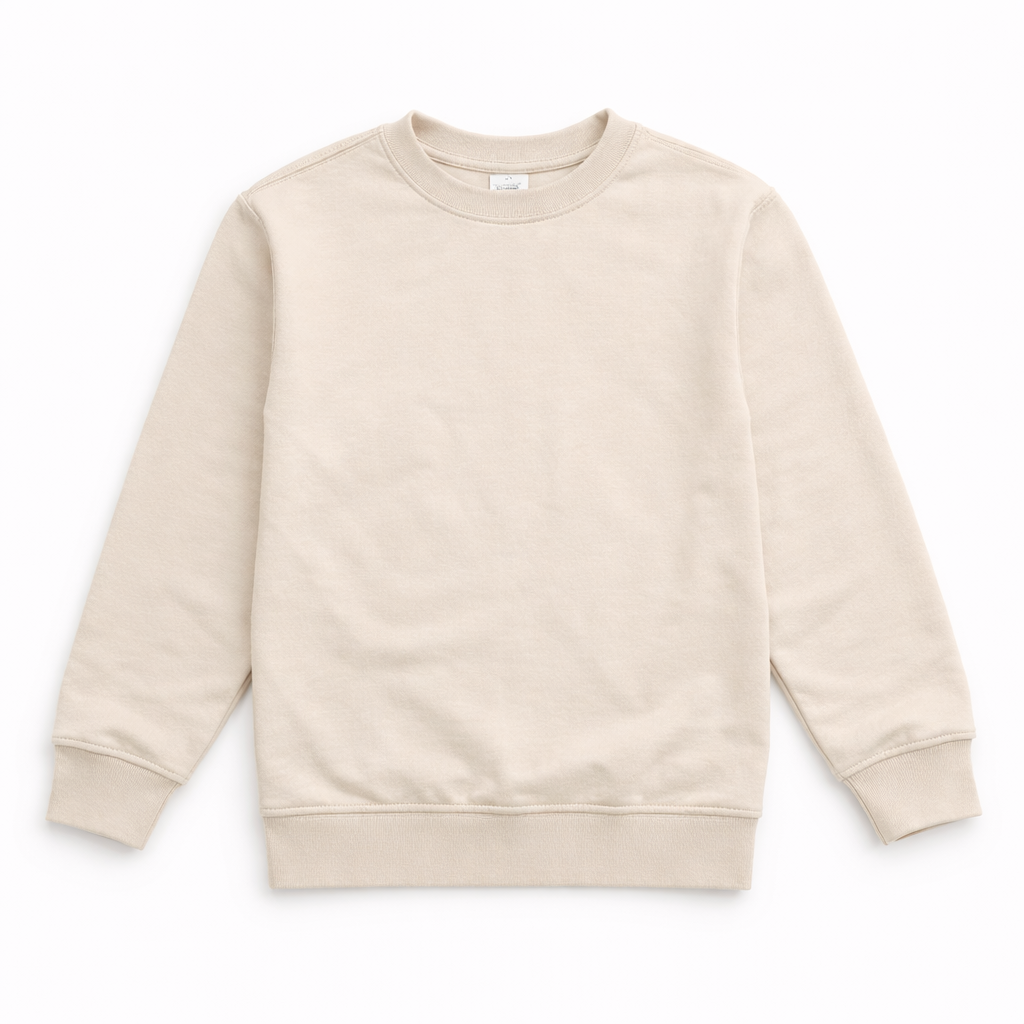 Light brown sweatshirt