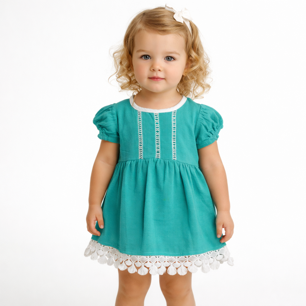 Girls Sea green Top (Last Chance)