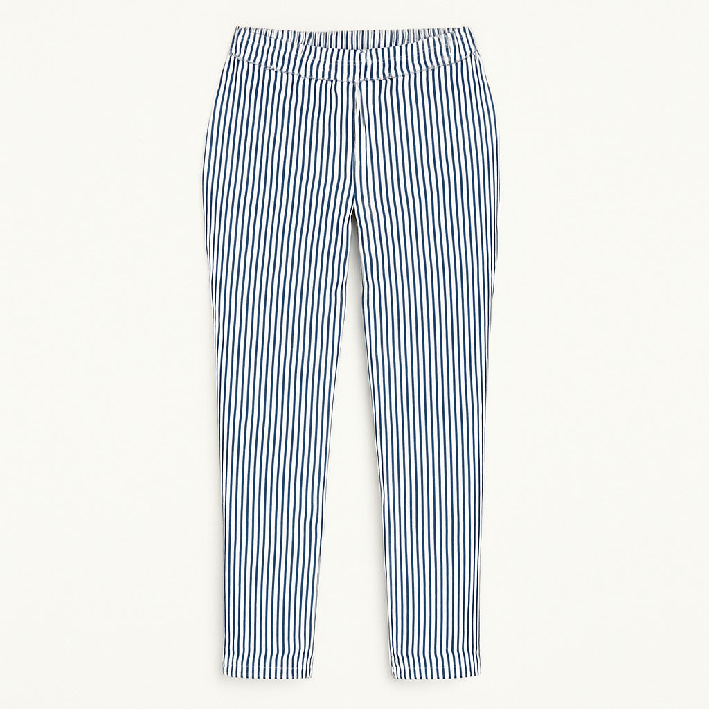 Ladies white and black lining pant