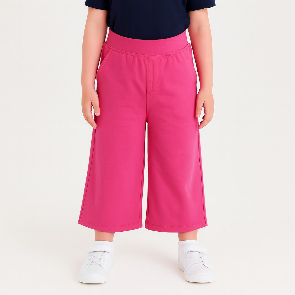 Girls pink flapper trouser