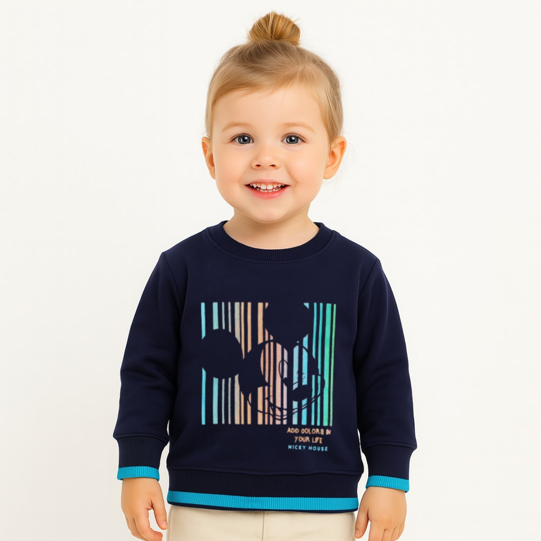 Boys blue Micky mouse sweatshirt