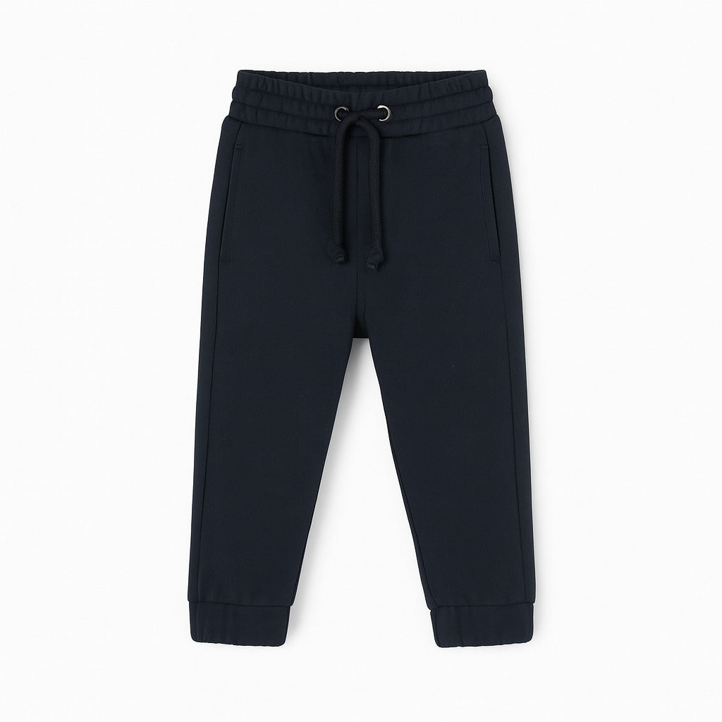 boys black rib trouser (Last Chance)