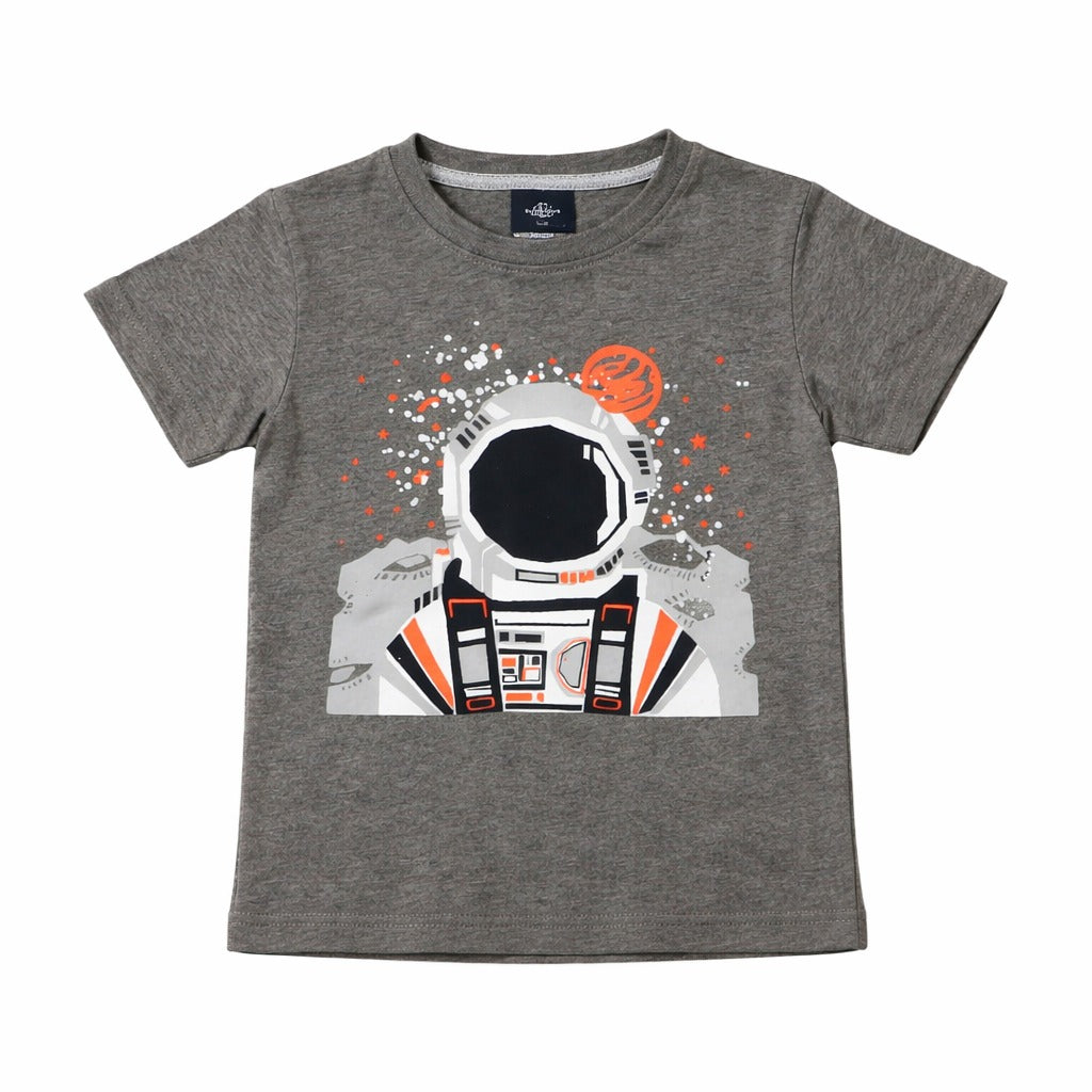 Boys gray astronaut T-Shirt