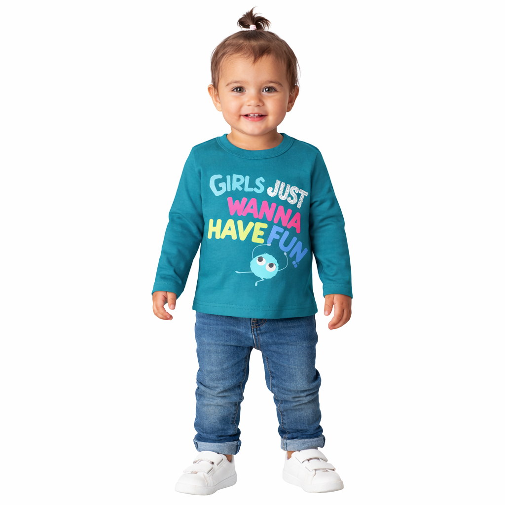 Girls just wanna have fun full sleeves shirt (Last Chance)