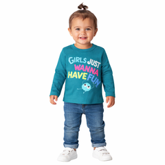 Girls just wanna have fun full sleeves shirt (Last Chance)