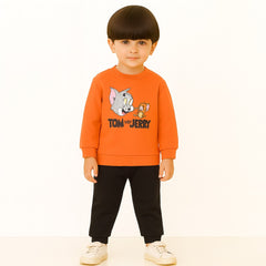Orange Tom and Jerry Tracksuit