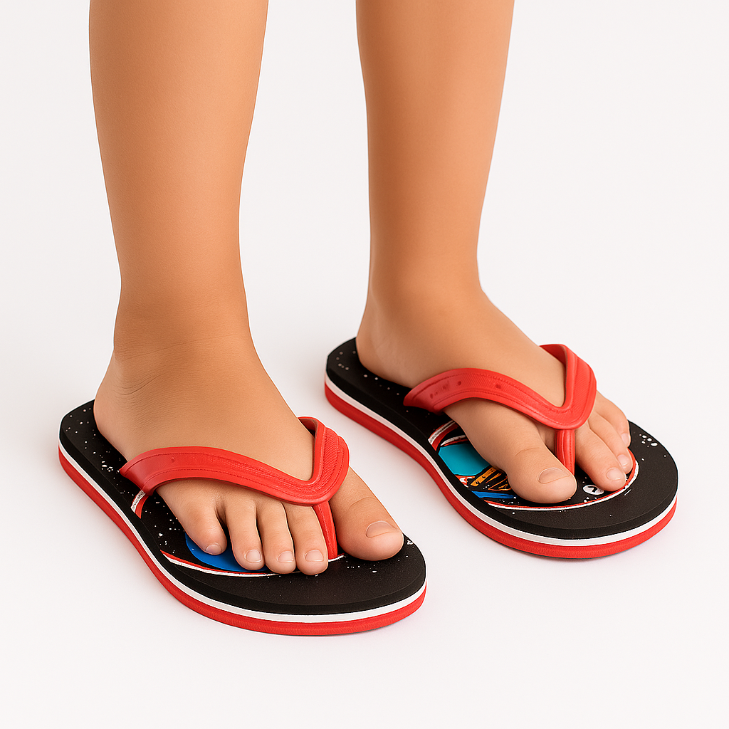 Boys space ship slippers