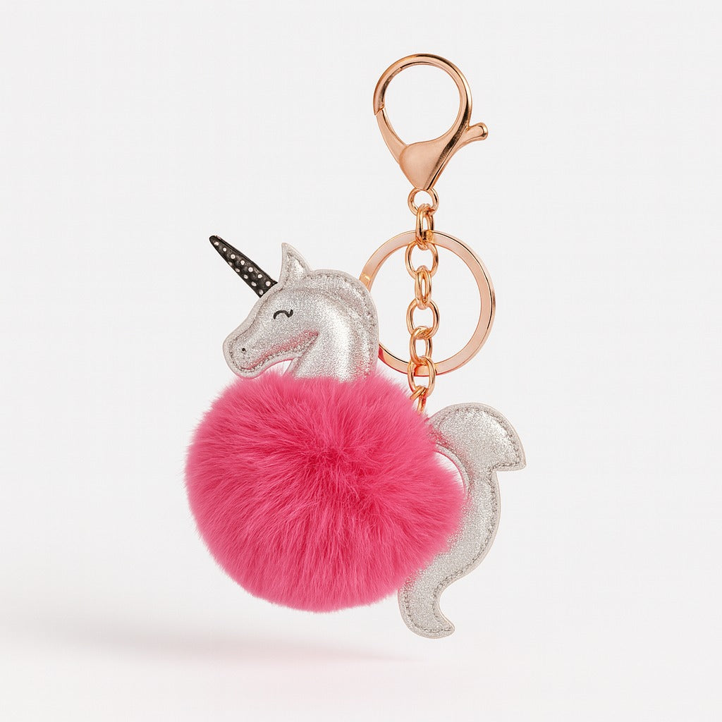 Unicorn keychain