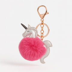 Unicorn keychain