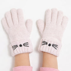 Fur cat sequin gloves (Last Chance)