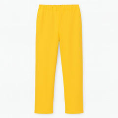 Girls yellow flees trouser (Last Chance)